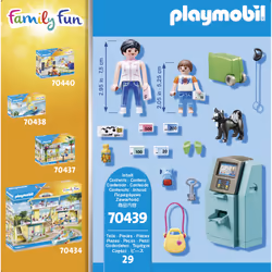 Playmobil FamilyFun Vacanciers et distributeur automatique
