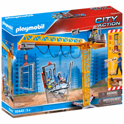 Playmobil City Life Grue radio-commandée, 5 an(s), Multicolore, Plastique