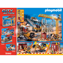 Playmobil Mini-pelleteuse et chantier