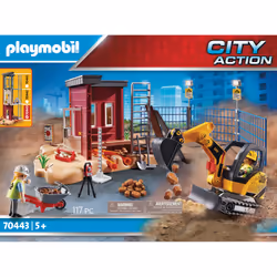Playmobil Mini-pelleteuse et chantier - Vue supplémentaire 4