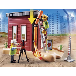 Playmobil Mini-pelleteuse et chantier - Vue supplémentaire 9