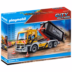 Playmobil Camion avec benne et plateforme, 5 an(s), Multicolore, Plastique