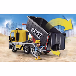 Playmobil Camion avec benne et plateforme - Vue supplémentaire 8