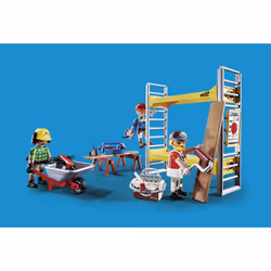 Playmobil Ouvriers avec échafaudage - Vue supplémentaire 5