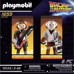Playmobil Back to the Future Marty et Dr.Brown