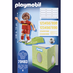 Playmobil Joueur Belge