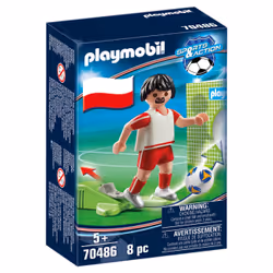 Playmobil Joueur Polonais, 5 an(s), Multicolore, Plastique