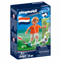 Playmobil Joueur Néerlandais, 5 an(s), Multicolore, Plastique