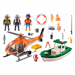Playmobil Rescue Action Coastal Fire Mission