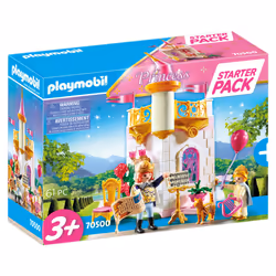 Playmobil Princess Starter Pack Tourelle royale, Kit de figurines jouets, 3 an(s), Plastique, 61 pièce(s), 499,9 g