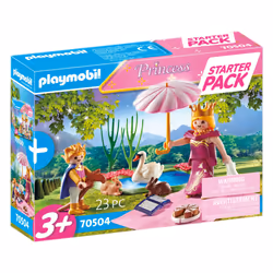 Playmobil Princess Starter Pack Reine et enfant, Kit de figurines jouets, 3 an(s), Plastique, 23 pièce(s), 144,45 g