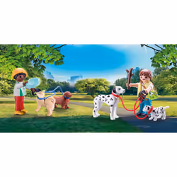 Playmobil Valisette Enfants et chiens