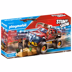 Playmobil Stuntshow 4x4 de cascade Taureau, Monster truck, 4 an(s), Plastique, Multicolore