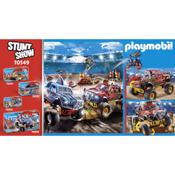 Playmobil Stuntshow 4x4 de cascade Taureau