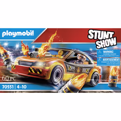 Playmobil Stuntshow Voiture crash test - Vue supplémentaire 4