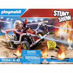 Playmobil Stuntshow Véhicule et pompier - Vue supplémentaire 4