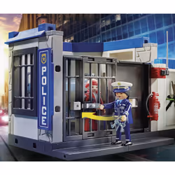 Playmobil City Action Police Poste de police et cambrioleur - Vue supplémentaire 6