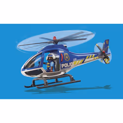 Playmobil City Action Hélicoptère de police et parachutiste - Vue supplémentaire 5
