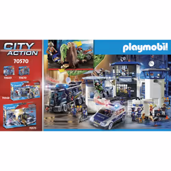 Playmobil City Action Policier avec voiturette et voleur moto - Vue supplémentaire 6