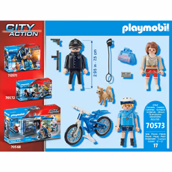 Playmobil City Action Policière et voleur