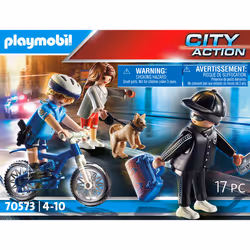 Playmobil City Action Policière et voleur - Vue supplémentaire 4