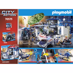 Playmobil City Action Camion de bandits et policier - Vue supplémentaire 4