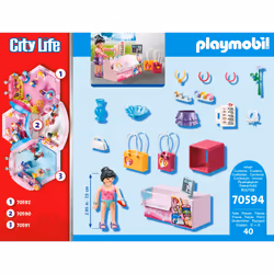 Playmobil City Life Boutique accessoires de mode