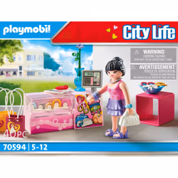 Playmobil City Life Boutique accessoires de mode - Vue supplémentaire 4