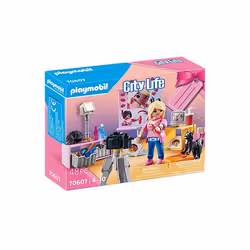 Playmobil City Life 70607, Kit de figurines jouets, 4 an(s), Plastique, 48 pièce(s)