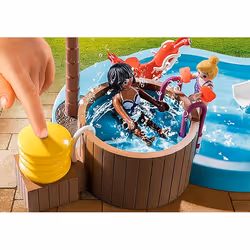 Playmobil FamilyFun Pataugeoire avec bain à bulles - Vue supplémentaire 4