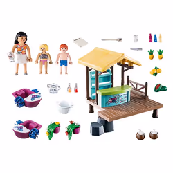 Playmobil FamilyFun Bar flottant et vacanciers