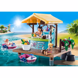 Playmobil FamilyFun Bar flottant et vacanciers