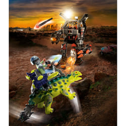Playmobil Saichania et Robot soldat