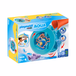 Playmobil 1.2.3 70636, Jeux pour le bain, Garçon/Fille, 1,5 an(s)