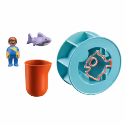 Playmobil 1.2.3 70636 jeu, jouet et adhésif de bain Jeux pour le bain