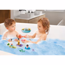 Playmobil 1.2.3 70637 jeu, jouet et adhésif de bain Jeux pour le bain Multicolore