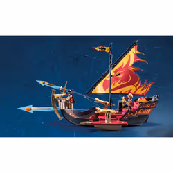 Playmobil Novelmore Navire de combat des Burnham Raiders - Vue supplémentaire 7