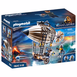Playmobil Novelmore Aérostat de Dario, Kit de figurines jouets, 4 an(s), Plastique, 64 pièce(s), 1,05 kg