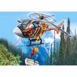 Playmobil Rescue Action Canyon Copter Rescue