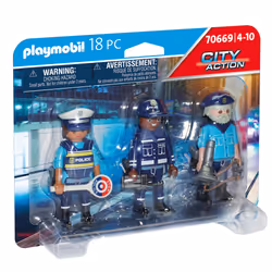 Playmobil City Action Police Equipe de policiers