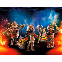 Playmobil Novelmore 3 combattants Burnham Raiders