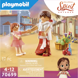 Playmobil Lucky enfant avec Milagro, 4 an(s), Multicolore, Plastique