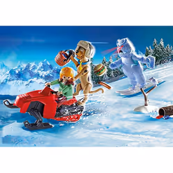 Playmobil SCOOBY-DOO avec spectre des neiges, Kit de figurines jouets, 5 an(s), Plastique, 305,32 g
