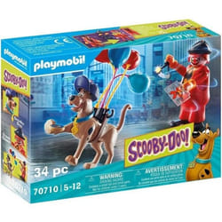 Playmobil SCOOBY-DOO avec fantôme du clown