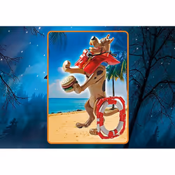 Playmobil SCOOBY-DOO Sauveteur des mers, 5 an(s), Multicolore, Plastique