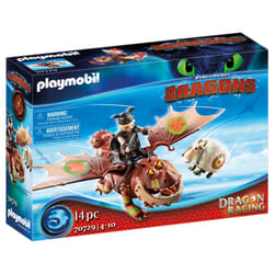 Playmobil Dragons Dragon Racing: Varek et Bouledogre