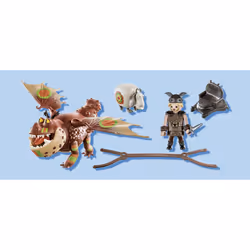 Playmobil Dragons Dragon Racing: Varek et Bouledogre - Vue supplémentaire 4