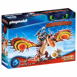 Playmobil Dragon Racing: Rustik et Krochefer