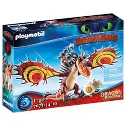 Playmobil Dragon Racing: Rustik et Krochefer