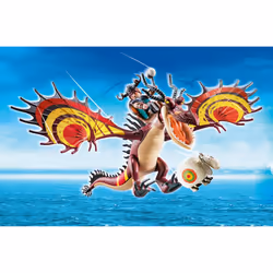 Playmobil Dragon Racing: Rustik et Krochefer